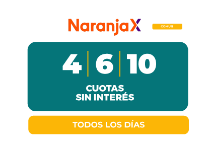 Promoción Tarjeta Naranja 4,6 y 10 cuotas sin interés 