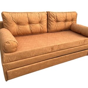 SOFA CAMA CON CARRICAMA OCRE- ADA MOBILI