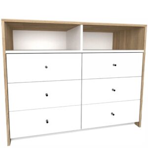 Comoda 6 cajones | Color Olmo Everest | Tables