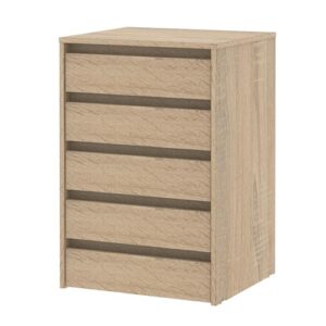 Comoda Cajonera Roble | Cinco cajones | Dielfe