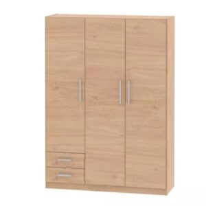 Placard | 3 Puertas y cajones roble |  130 cm | DIELFE