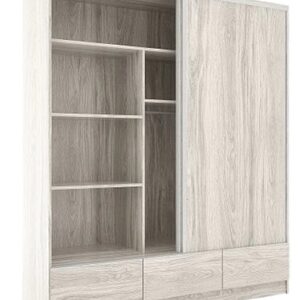 Placard Corredizo 1,82 | Color Abedul | Muebles Orlandi