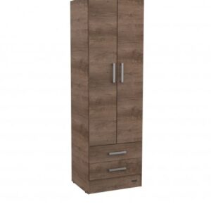 Placard | 2 Puertas y cajones | 57 cm | Nebraska gris | Mosconi